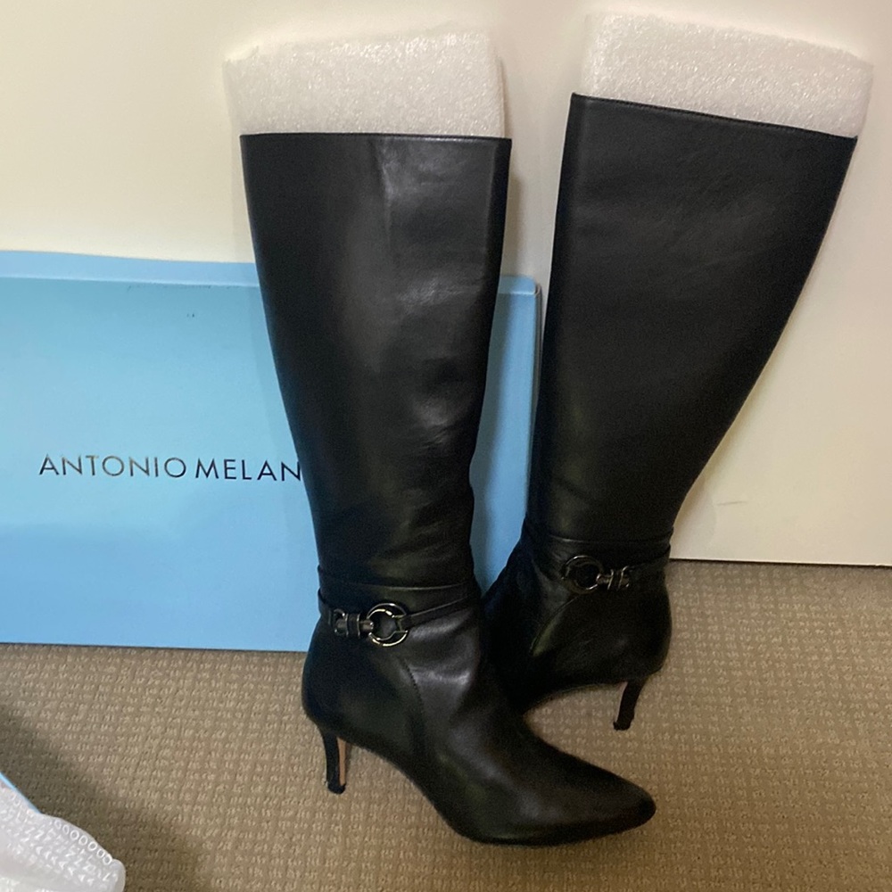 Antonio Melani tall black boots